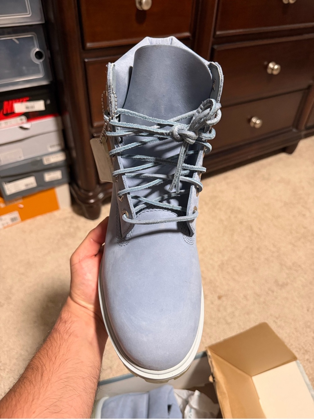Timberland x VILLA x Fabolous Blue 6 in Premium Boot - Picture 2 of 8